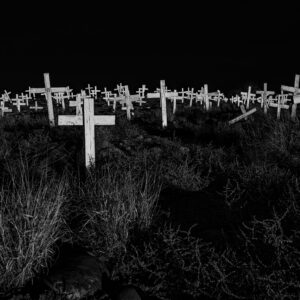 San Juan Mission Cemetery just outside Farmington New Mexico