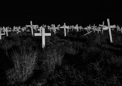 San Juan Mission Cemetery just outside Farmington New Mexico