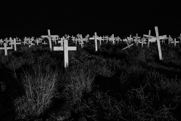 San Juan Mission Cemetery just outside Farmington New Mexico