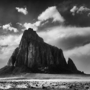 Windy day at Shiprock