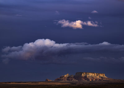 Sunset at LeChee Rock outside of Page AZ