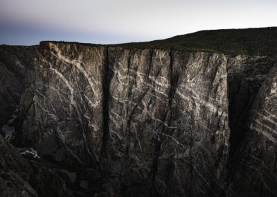 The Painted Wall any the Black Canyon of the Gunnison NP