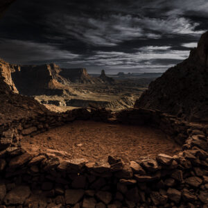 False Kiva at Canyonlands NP