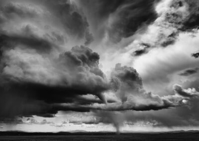 A rare tornado in rural FairPlay CO at 10,000 ft