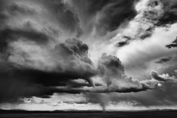 A rare tornado in rural FairPlay CO at 10,000 ft