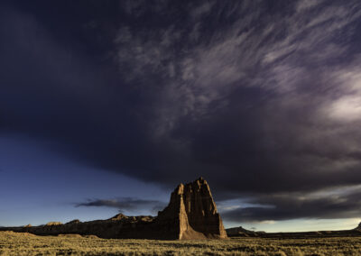 Sunrise in the Cathedral Valley at Capital Reef NP