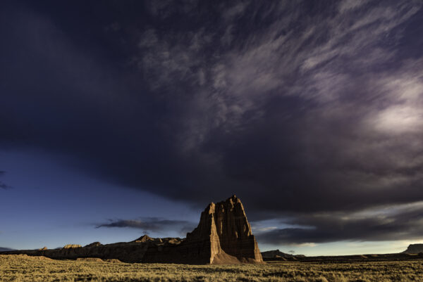 Sunrise in the Cathedral Valley at Capital Reef NP