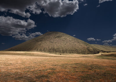 Volcanic cinder cone in northern Arizona