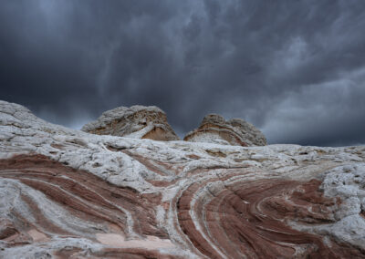 Crazy rock formations at the White Pocket