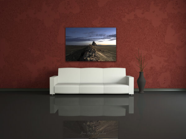 Blue Hour - Volcanic Ridge - Shiprock - Image 2