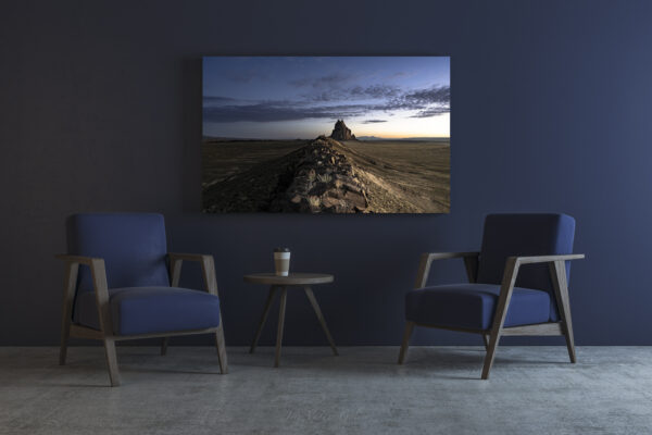 Blue Hour - Volcanic Ridge - Shiprock - Image 5