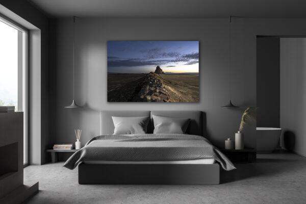 Blue Hour - Volcanic Ridge - Shiprock - Image 6