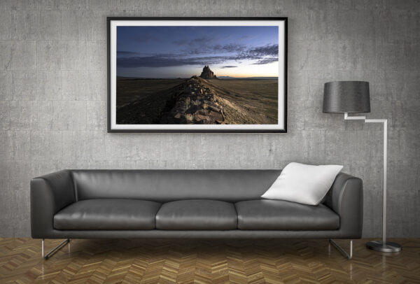 Blue Hour - Volcanic Ridge - Shiprock - Image 3