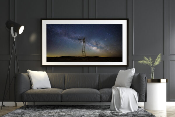 Old Windmill & Milky Way - Image 2