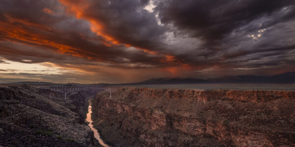 Rio Grande Gorge Sunset