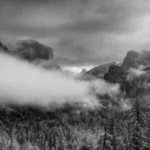 Lifting Fog - Yosemite Valley