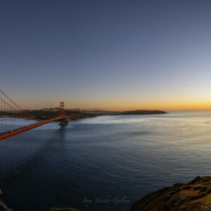 Sunset at the Golden Gate